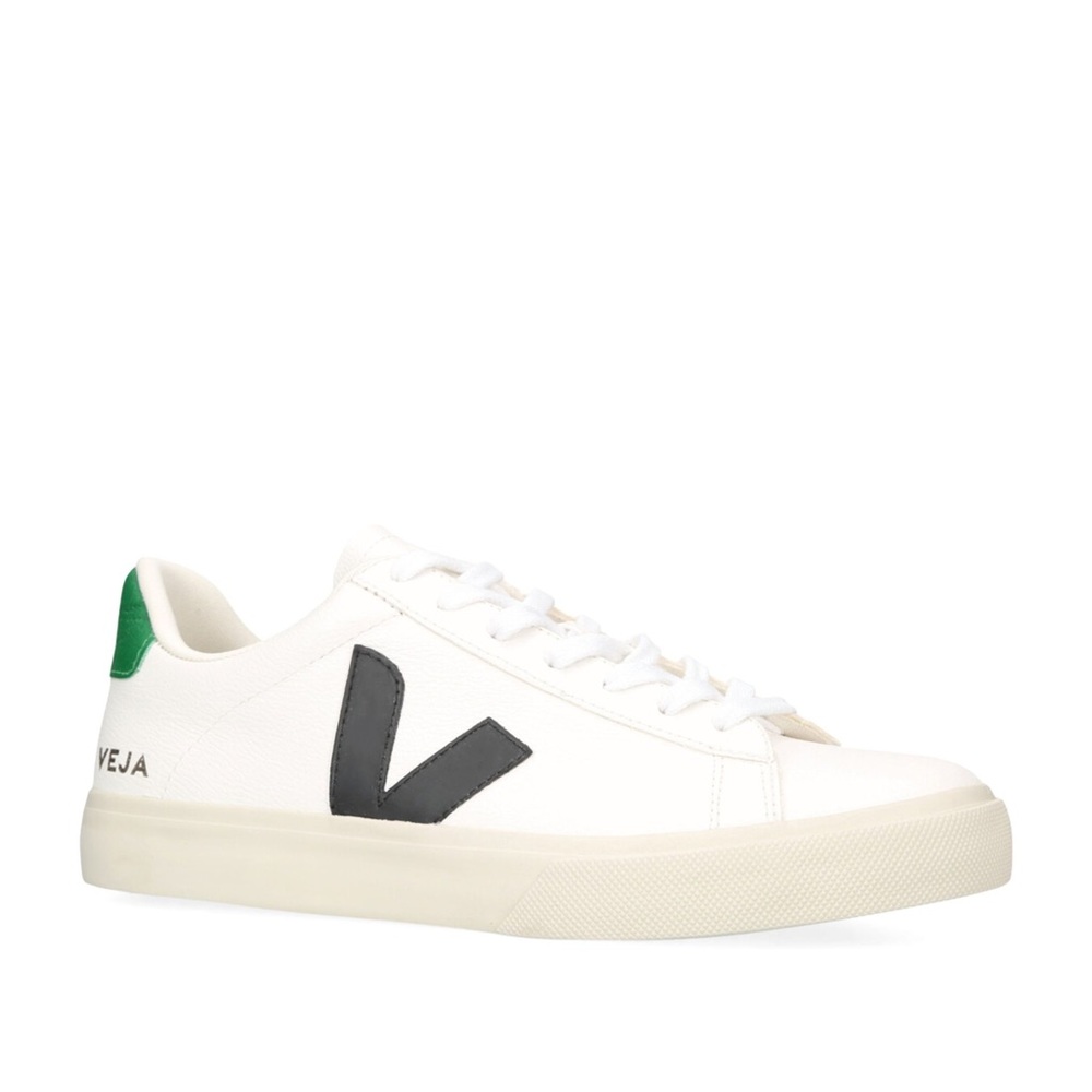 VEJA Leather Campo Gumsole Sneakers Black/Comb